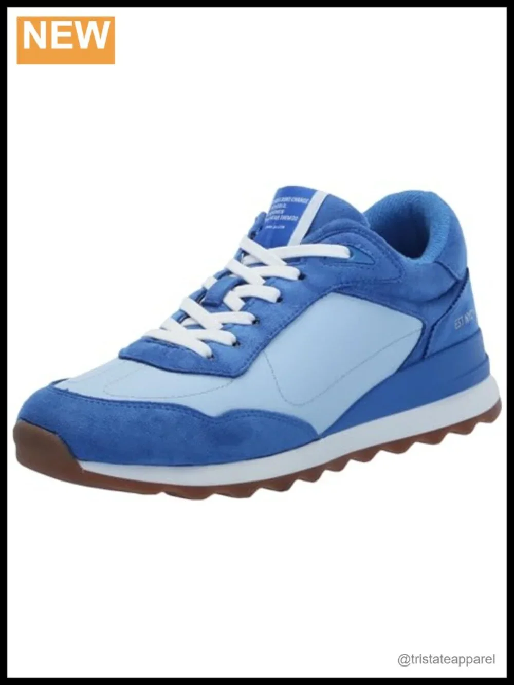 Anne Klein Women's Runner Sneaker Faux Leather Lace-Up Athletic Shoes